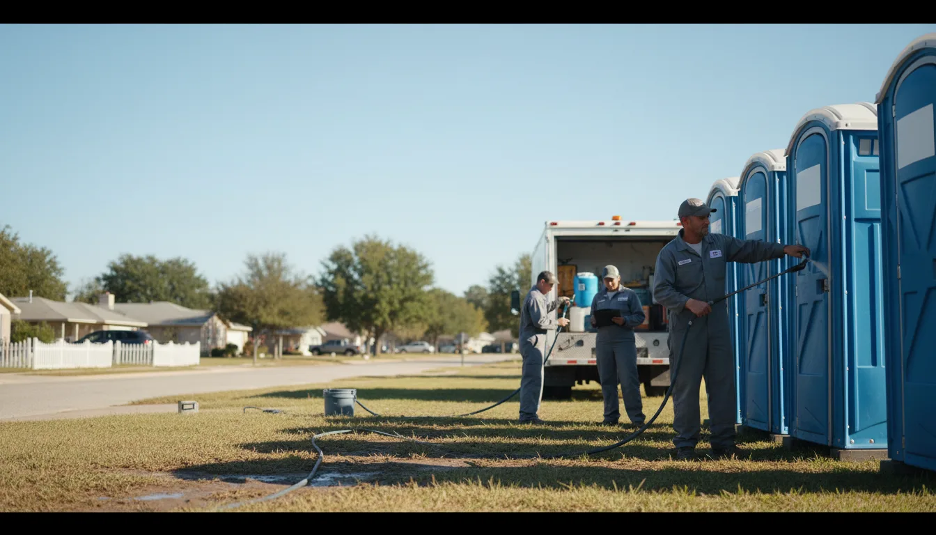 Long-Term Portable Toilet Rental in Waldron, KS near me